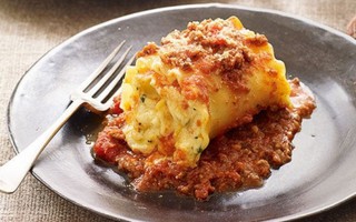 Cách làm Creamy Lasagna cuộn béo ngậy