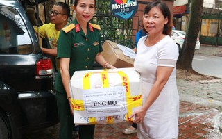 Bảo tàng lịch sử Quân sự Việt Nam ủng hộ Mottainai 16 thùng đồ và hơn 4,7 triệu đồng