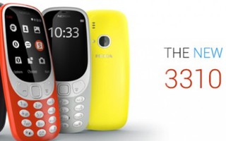 Nokia 3310 phiên bản 2017 có pin thời gian chờ 1 tháng