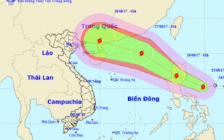 Xuất hiện cơn bão mới