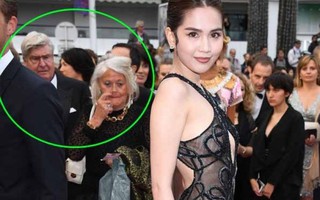 Ngọc Trinh hứng cả 'núi gạch đá' sau màn khoe thân phản cảm ở LHP Cannes 2019