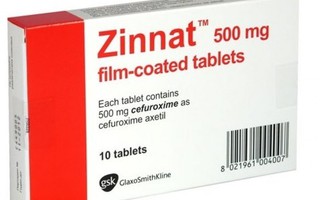 Phát hiện thuốc kháng sinh Zinnat 500mg Film Tablet bị làm giả