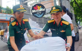 Thêm nhiều đơn vị quân đội ủng hộ Mottainai 2018