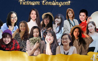 14 gương mặt nữ tham gia Tàu thanh niên Đông Nam Á - Nhật Bản