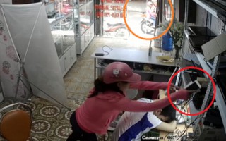  Truy tìm người phụ nữ trộm 3 chiếc iPhone tại cửa hàng máy tính