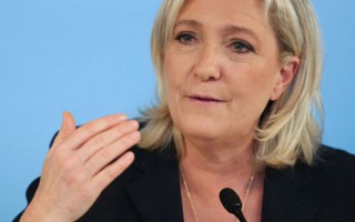 Bà Le Pen là chính khách được chú ý nhất tại Mỹ
