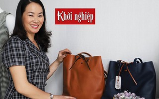 'Vượt vũ môn' tạo thương hiệu túi xách thời trang Việt 