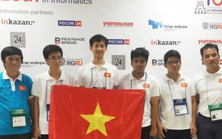 Học sinh Việt Nam đoạt 4 Huy chương Olympic Tin học quốc tế