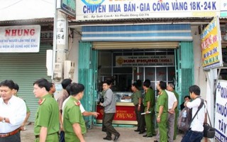 Bắt 2 trong 4 tên bịt mặt cướp tiệm vàng ở Tây Ninh