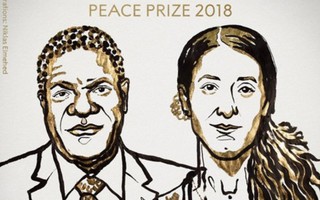 Nobel Hòa bình 2018 vinh danh những chiến binh chống bạo lực tình dục