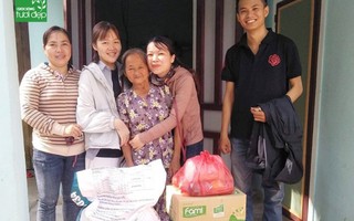 Người phụ nữ xóm nghèo ham làm từ thiện