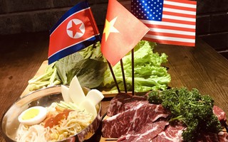 Món mì lạnh yêu thích của Chủ tịch Kim Jong-un xuất hiện tại Hà Nội
