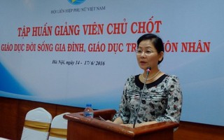 TƯ Hội LHPNVN mở lớp Giáo dục gia đình, giáo dục trước hôn nhân