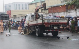 TPHCM: Lại thêm 2 nữ công nhân thiệt mạng dưới bánh xe tải