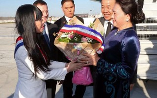 Chủ tịch Quốc hội Nguyễn Thị Kim Ngân bắt đầu thăm chính thức Cộng hòa Pháp