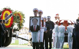 Lễ an táng Chủ tịch nước Trần Đại Quang tại Ninh Bình