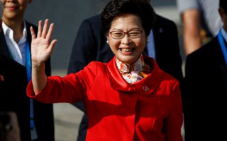 Chủ tịch Trung Quốc chứng kiến lễ nhậm chức của nữ lãnh đạo Hong Kong