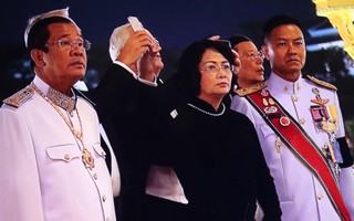 Phó Chủ tịch nước Đặng Thị Ngọc Thịnh dự Lễ hỏa táng Vua Thái Lan 