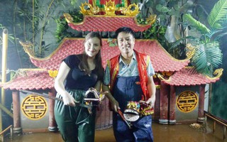 Nghệ sĩ Phan Thanh Liêm mang rối nước đến châu Âu dự Lễ hội Phương Đông 