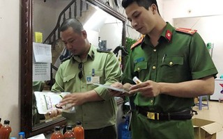 Hà Nội thu giữ lượng lớn siro ăn ngon, thuốc giảm mỡ bụng không rõ nguồn gốc