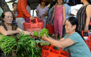 Quảng Ngãi: Phụ nữ Nghĩa Hành tích cực hưởng ứng ‘Giỏ nhựa đi chợ’