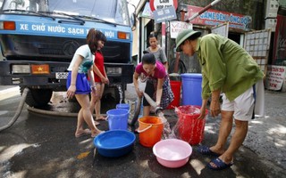 2,5 triệu người Hà Nội chưa được dùng nước sạch