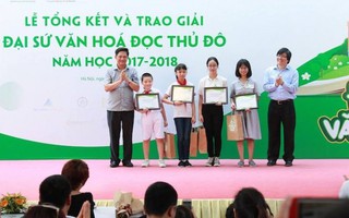 Hà Nội vinh danh 28 Đại sứ Văn hóa đọc