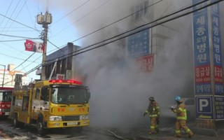 Hàn Quốc: Cháy bệnh viện, gần 100 người bị nạn