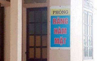 Nghệ An: Phòng khám không phép hoạt động trong trạm y tế xã