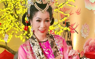Á hậu Trịnh Kim Chi lần thứ 4 làm Thiên Hậu trong kịch 'Táo Quân' 