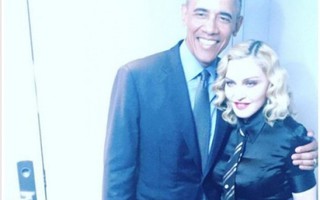Madonna là fan của Tổng thống Obama