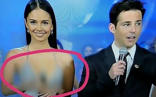 Truyền hình Thái Lan phải làm mờ vòng 1 của Hoa hậu thế giới