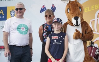 Cả nhà thỏa sức vui chơi trong ngày hội Gia đình mừng Quốc khánh Úc 