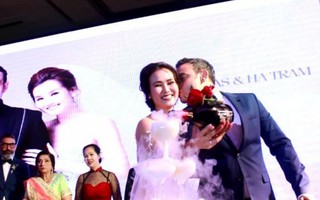 Những khoảnh khắc hạnh phúc trong lễ cưới của ca sĩ Võ Hạ Trâm