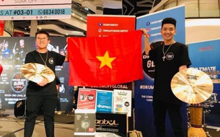 Nghệ sĩ trẻ Việt Nam giành Quán quân cuộc thi trống Drum off Global 2019