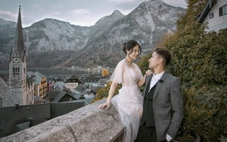 Ảnh cưới qua 3 nước châu Âu đẹp như tranh của vợ chồng trẻ người Việt