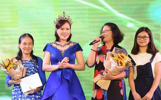 Mrs Vietnam 2018 Trần Thị Hiền tặng toàn bộ tiền thưởng cho Quỹ từ thiện