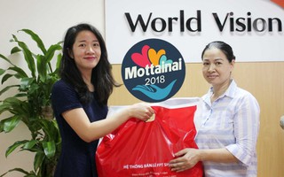 Tổ chức Tầm nhìn Thế giới ủng hộ Mottainai 5 thùng đồ