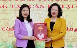 Chủ tịch Hội LHPN Hà Nội được chỉ định làm Bí thư Quận ủy Cầu Giấy
