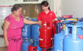 Giá gas giảm hơn 14.000 đồng/bình từ 1/7