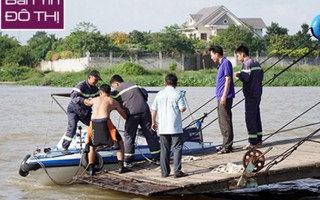 Sà lan đâm chìm ghe trên sông Sài Gòn, hai mẹ con mất tích