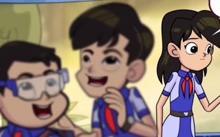 Trẻ học 5 kỹ năng sống từ bộ phim hoạt hình Việt Nam 'Biệt đội ion bạc'