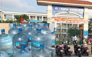 Kết luận về vụ nước uống đóng bình tại trường Tiểu học Chu Văn An nhiễm trực khuẩn 