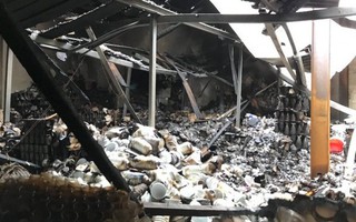 Vụ cháy kho hàng gần chợ Vinh: Thiệt hại hơn 6 tỉ đồng