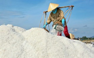 Xét nghiệm khẩn cấp muối sản xuất ở miền Trung