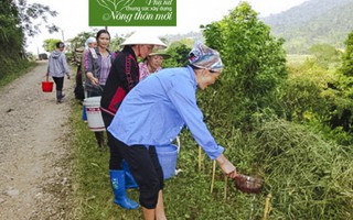 Bắc Kạn: Phụ nữ Kim Lư chung sức xây dựng 2 tiêu chí nông thôn mới 
