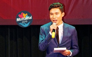 Lưu Quang Huy hào hứng khi cùng Lương Giang làm MC Ngày hội Mottainai 2018