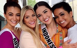 Hoa hậu Mỹ xin lỗi sau khi chế giễu khả năng ngoại ngữ của H’Hen Nie 