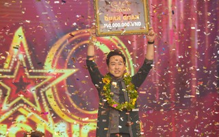 Ca sĩ Triệu Lộc giành giải quán quân Sao nối ngôi mùa thứ 3