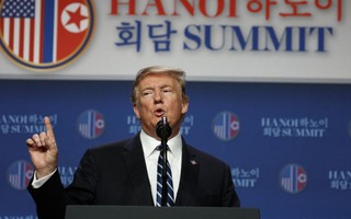 Tổng thống Donald Trump nói gì về việc Mỹ-Triều không ra được tuyên bố chung?